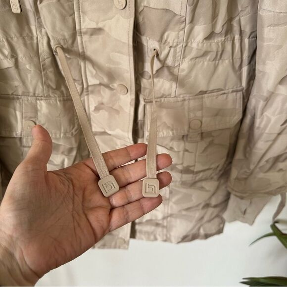 Blanc Noir Camo Anorak Rain Jacket Size S - Picture 9 of 14